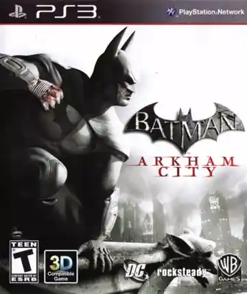 Batman - Arkham City (USA) (Dynamic Theme) box cover front